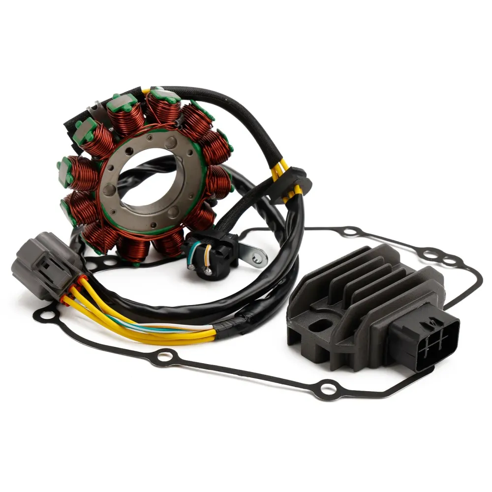 Tenningsstatorregulator likeretter & Pakning til Kawasaki KX 450 F KX450F 09-11
