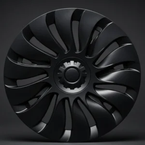 TESLA Y 19" HELDEKKENDE STORM NAVKAPSLER - MATT SVART