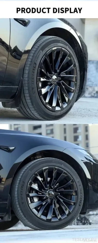 Tesla 3 Highland 18" Helfelg sølvfargede sportsstil-hjulkapsler