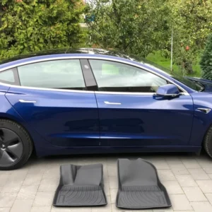 Tesla Model 3 allværsgulvmattesett 2 stk. - Forhåndsoppdatering