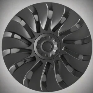 Tesla Model Y 19" Fulldekkende Storm-hjulkapsler - Gun Metal Grey