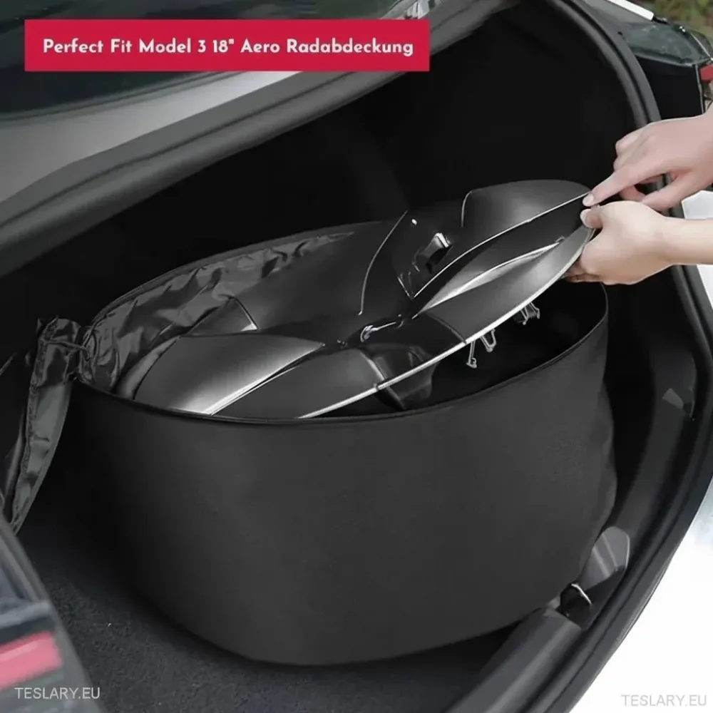 Tesla Model 3 Y Hjulkapsel Oppbevaringsveske 18"eller 19"