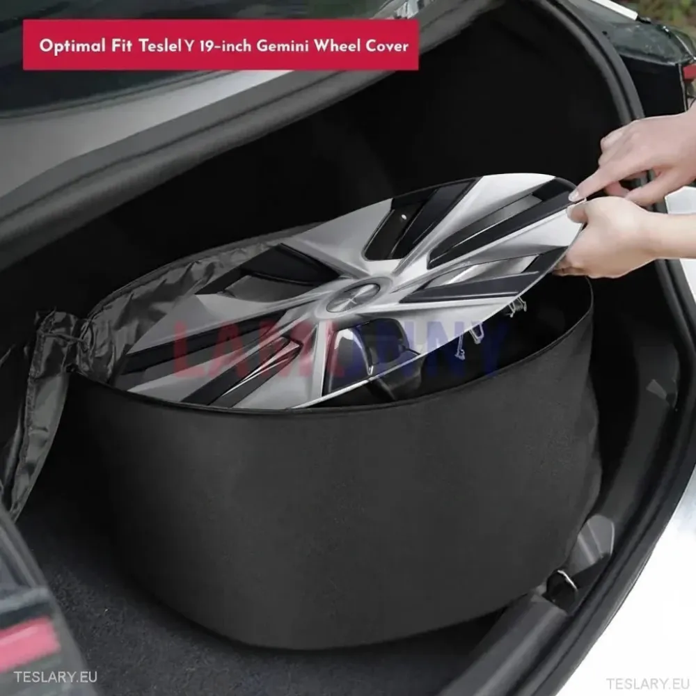 Tesla Model 3 Y Hjulkapsel Oppbevaringsveske 18"eller 19"