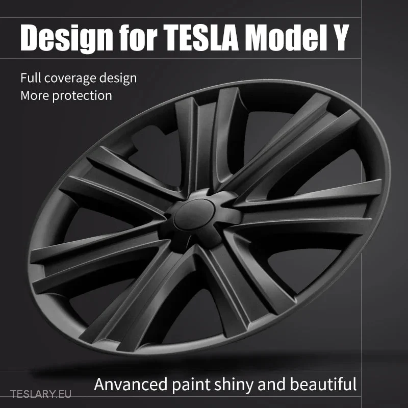 Tesla Model Y 19" Hjulnav med heldeksel i bladform
