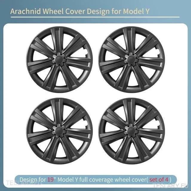 Tesla Model Y 19" Hjulnav med heldeksel i bladform