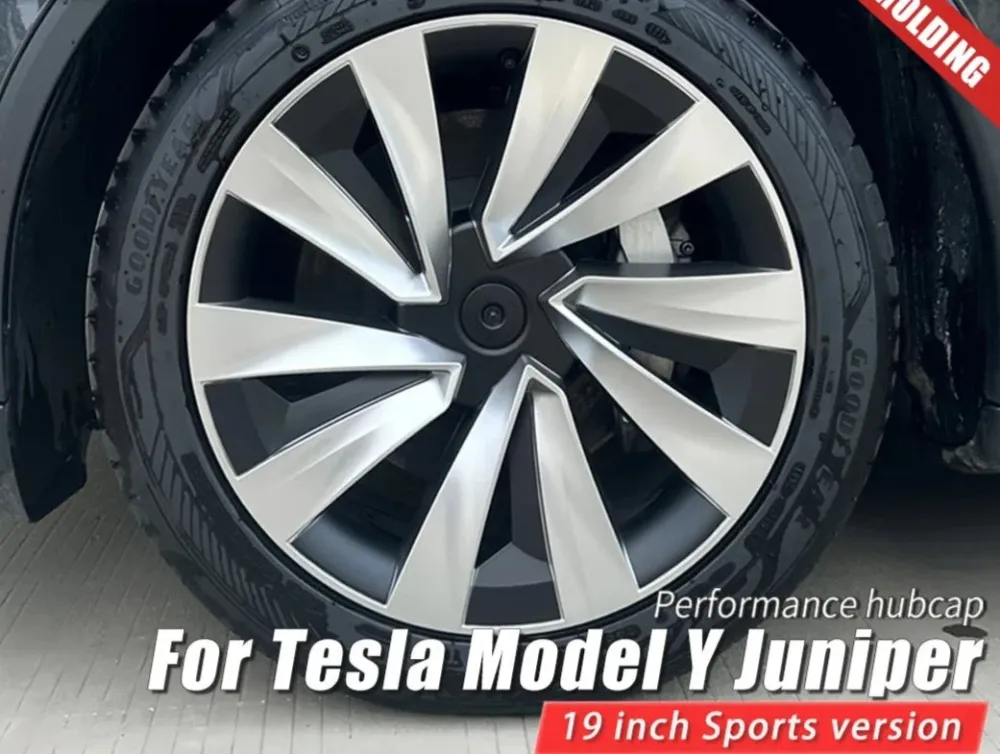 Tesla Model Y Juniper 2025 ytelse 19" Sportshjulkapsler