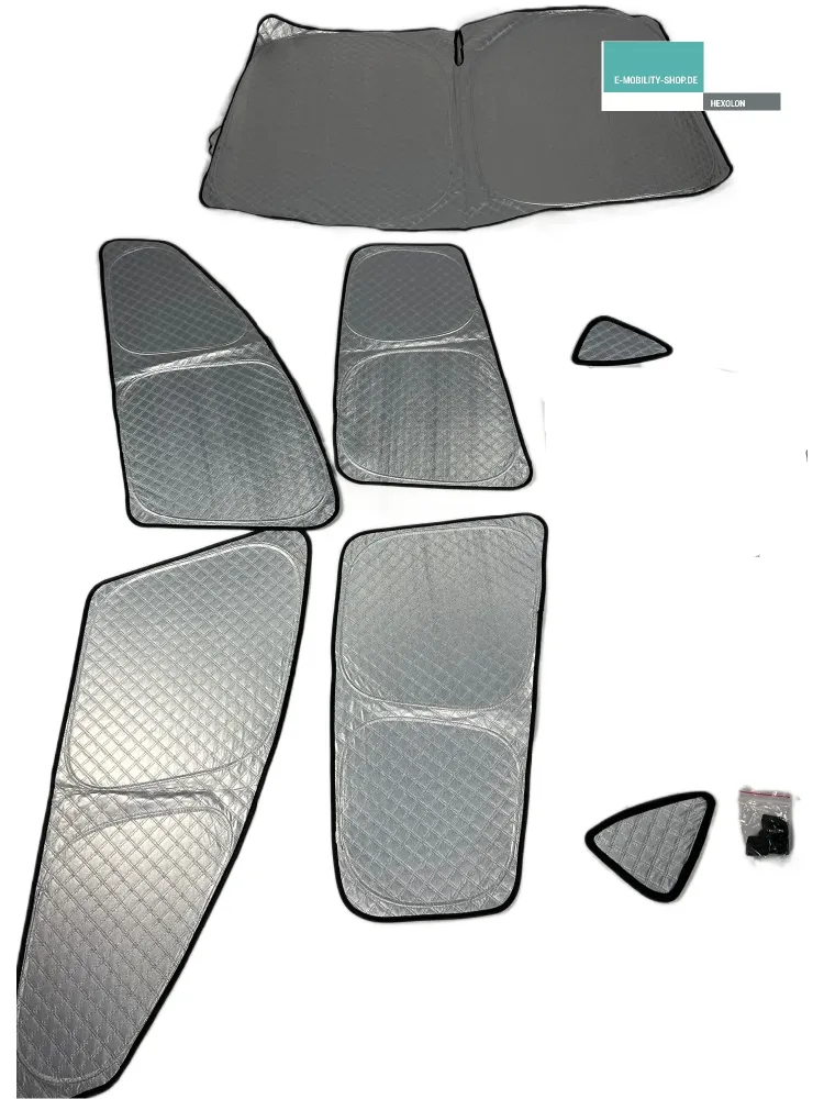Tesla Model 3 Premium Privacy Shields - allround komplett pakke - 7-delt sett
