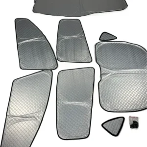 Tesla Model Y Premium Privacy Shields - komplett pakke - 8 deler sett