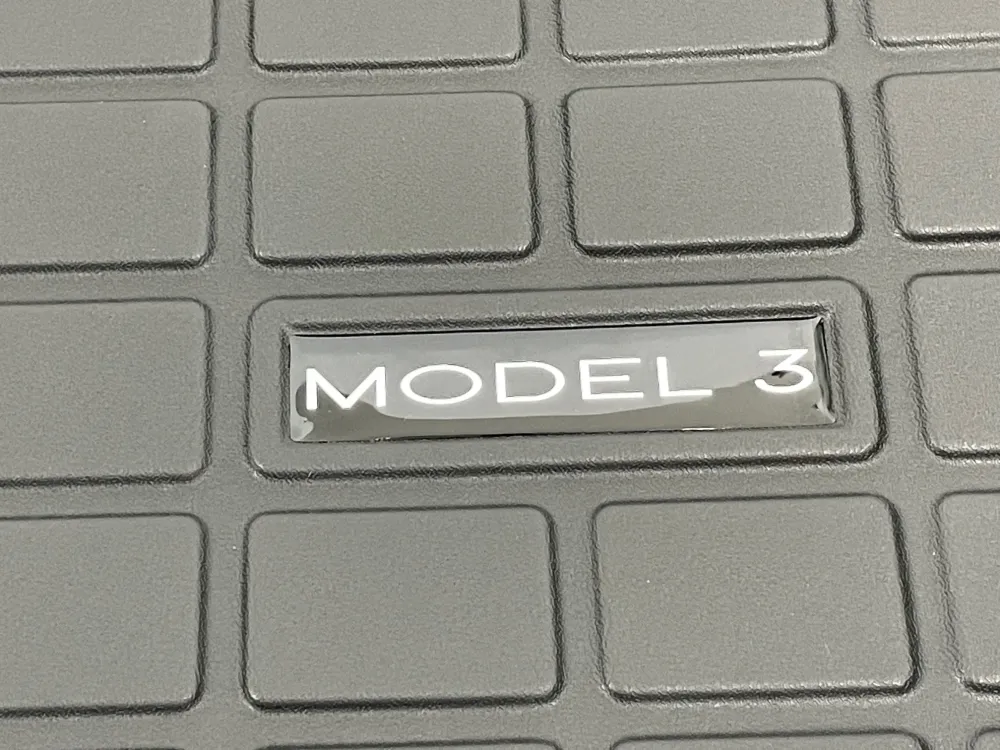Tesla Model 3 Refresh 2021-2023 Frunk-Matte liten - Rektangel-design
