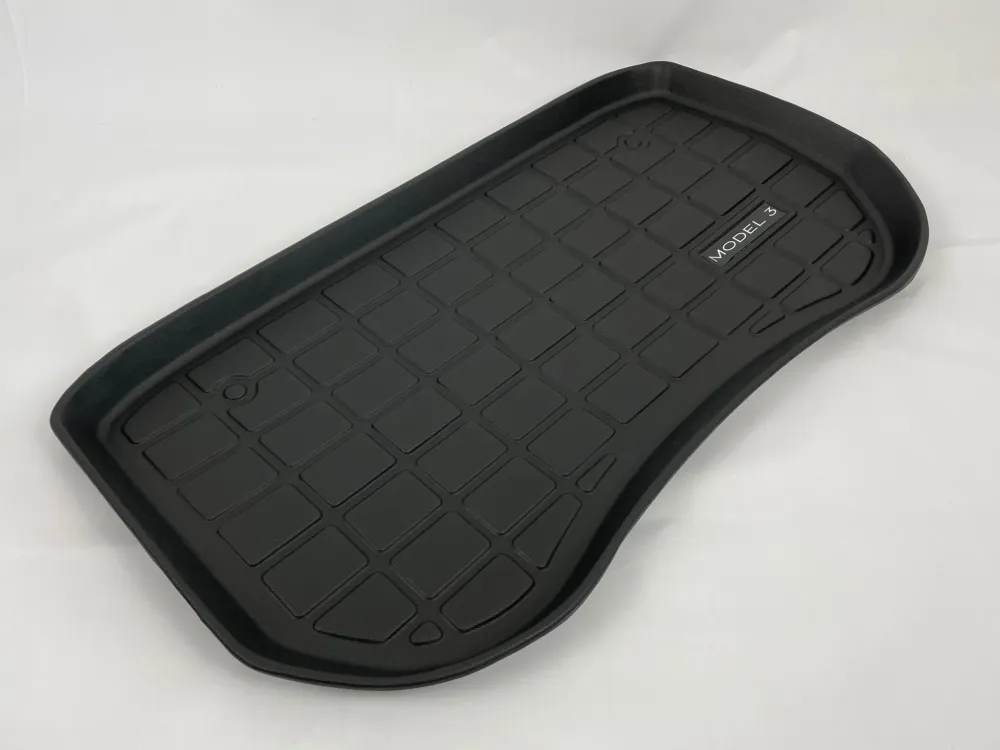 Tesla Model 3 Refresh 2021-2023 Frunk-Matte liten - Rektangel-design
