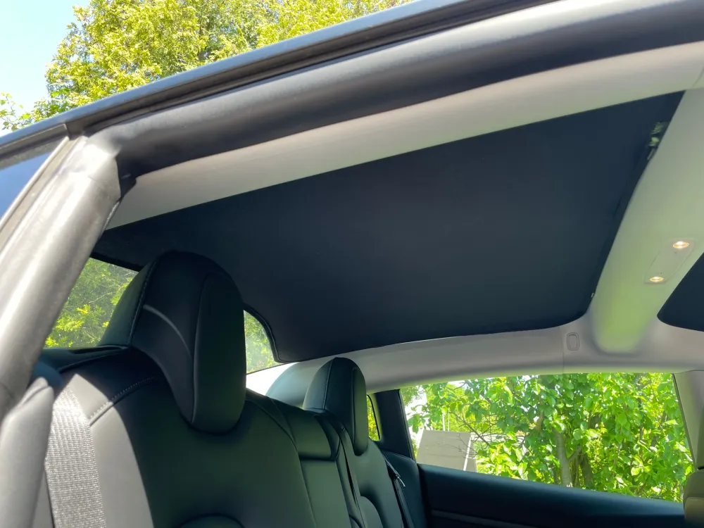 Tesla Model 3 Sun Shade Elements 4-delt sett - KUN amerikansk produksjon 2021
