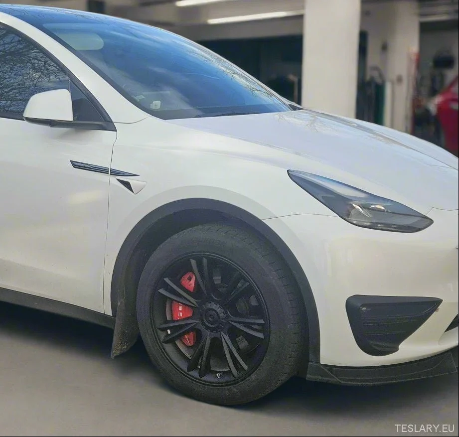 Tesla Model Y UNIK S14 19" Gemini-stil – matt svart