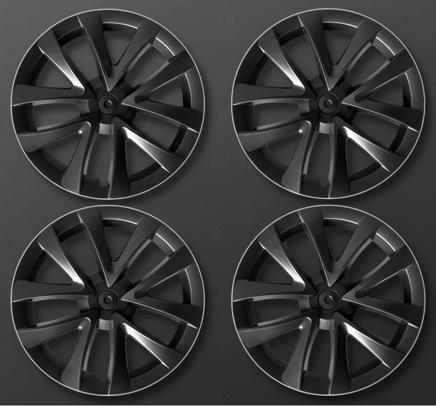 Tesla Modell 3 18" Hjulkapsler i arachnid-stil
