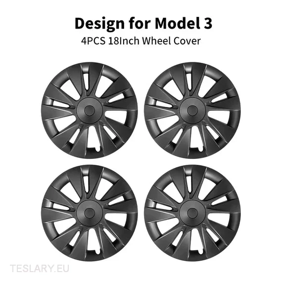Tesla Modell 3 18" Hjulkapsler i knivstil