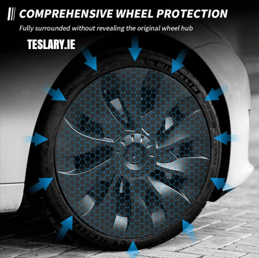 Tesla Modell 3 18" UNIK S23-ytelse – matt svart