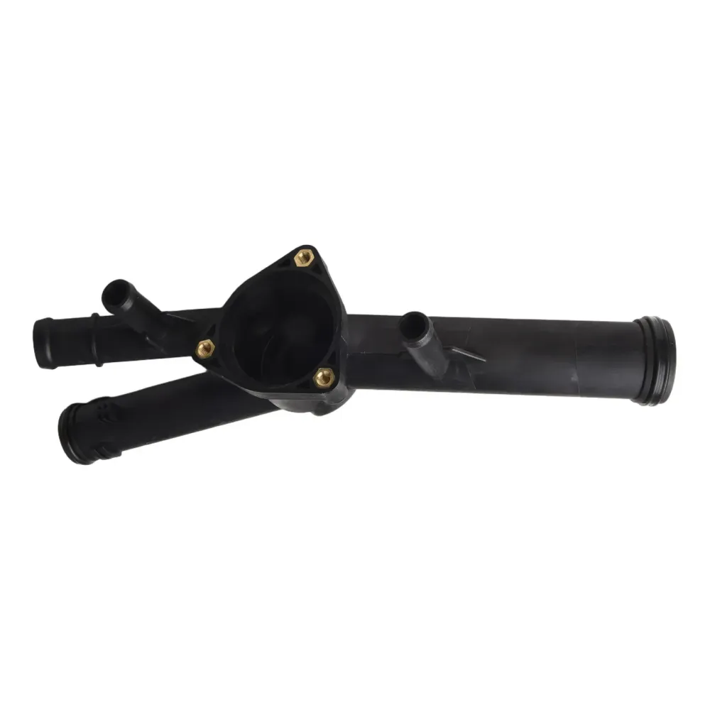Thermostat Housing Audi Q7 4L 3.6L, Compatible VW Passat Touareg, Black