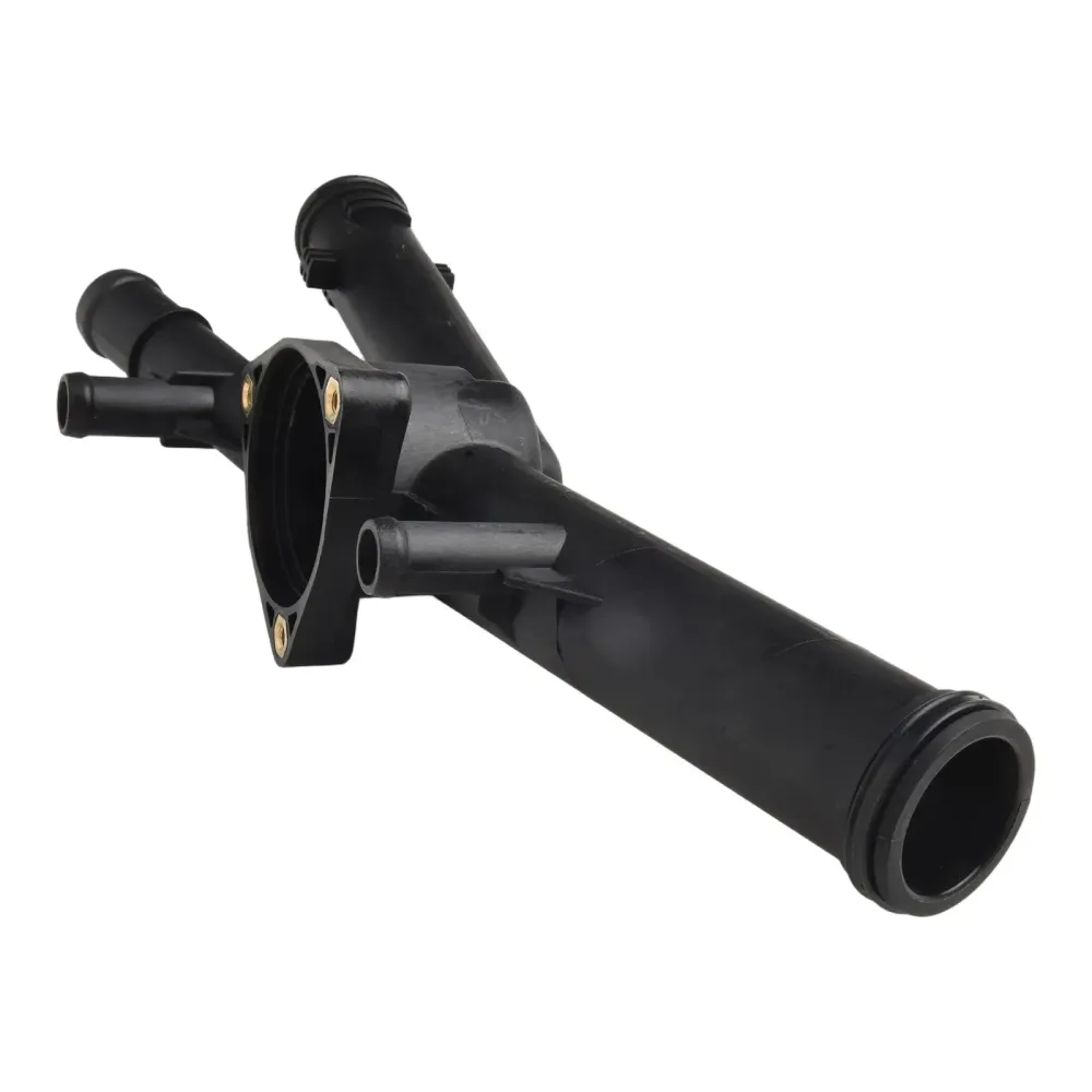 Thermostat Housing Audi Q7 4L 3.6L, Compatible VW Passat Touareg, Black