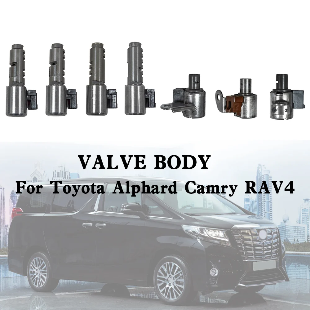Toyota Alphard Camry RAV4 U150 U151 U151E Transmission Solenoids Valve Kit FedEx Express