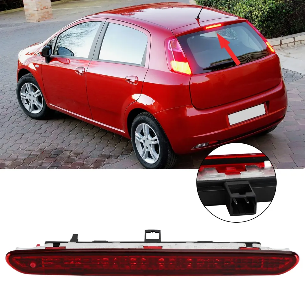 Tredje bremsestopplys stopp lampe 51974522 fiat grande punto evo 3. 2012-19