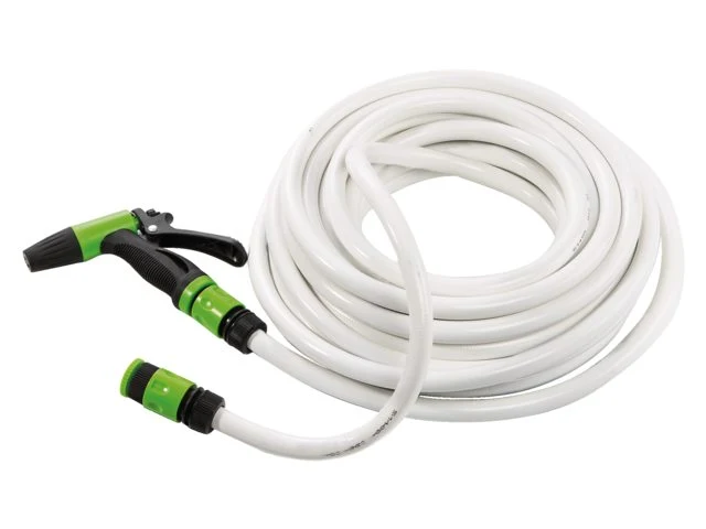 Trem, Slangesett båtrengjøring, 15 mtr, 12 mm x 17 mm, 15 BAR