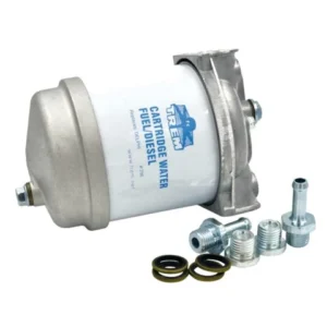 Trem, vannutskillerfilter CAV-296, Alu-bund, 50-100 l/t, 100 mm, 175 mm