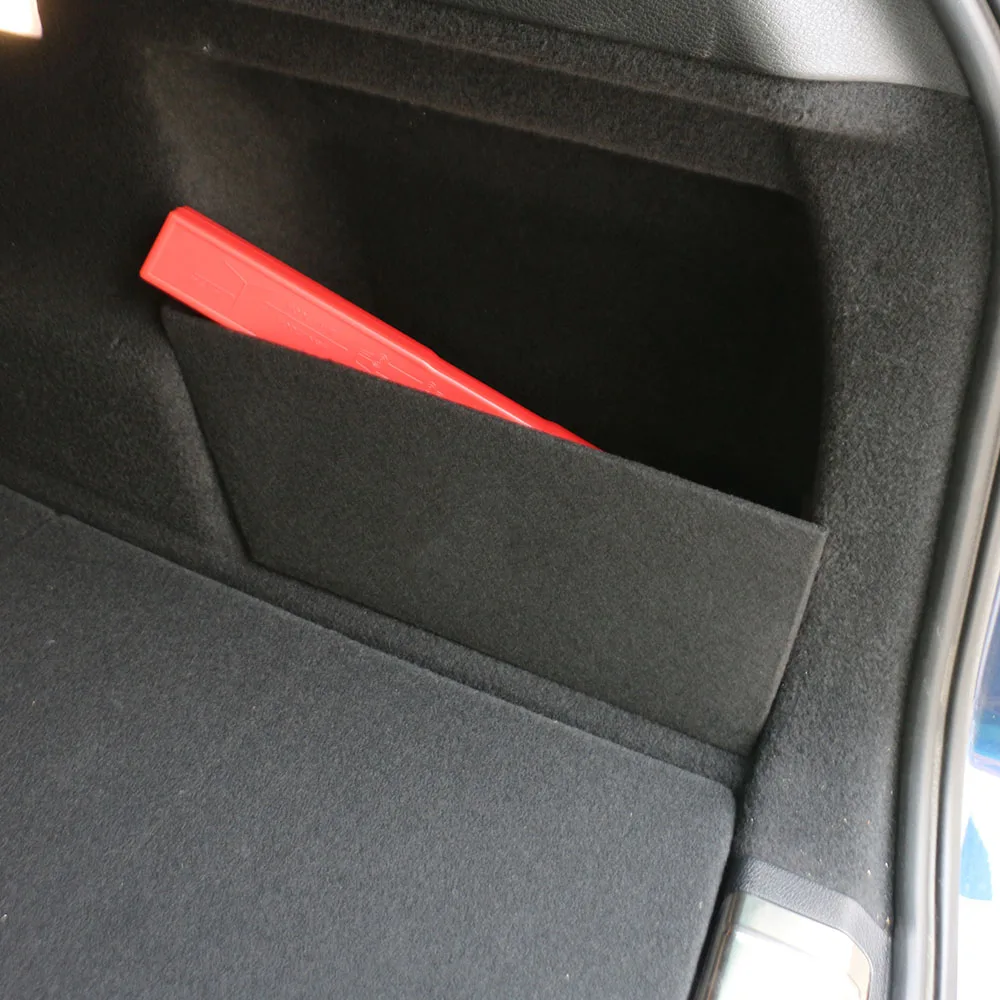 Trunk Organizer BMW X1 F48 Nylon 2-Piece Set Durable Side Storage Panels