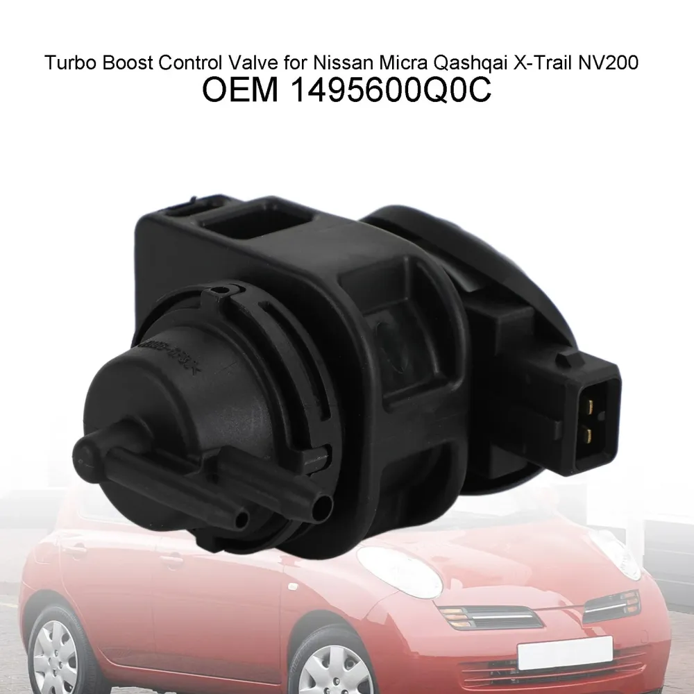 Turbo boostkontrollventil Nissan Micra Qashqai X-Trail NV200 1495600Q0C generisk
