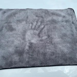 Vår tykke mikrofiberklut, 1200 GSM, tørkeklut bilvask, 70 x 50 cm