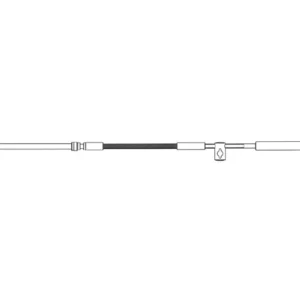 Ultraflex, C36 Styrekabel til Mercury/Mercruiser, 87 mm (3,4") – Størrelse: 4,27 M