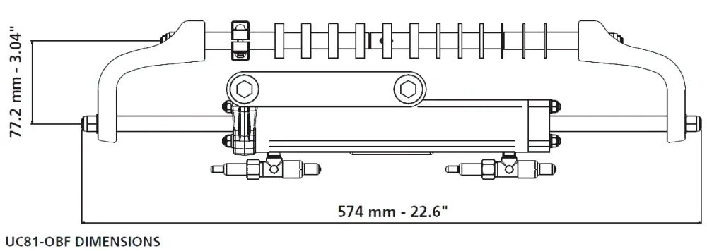 Ultraflex Sylinder UC81-OBF