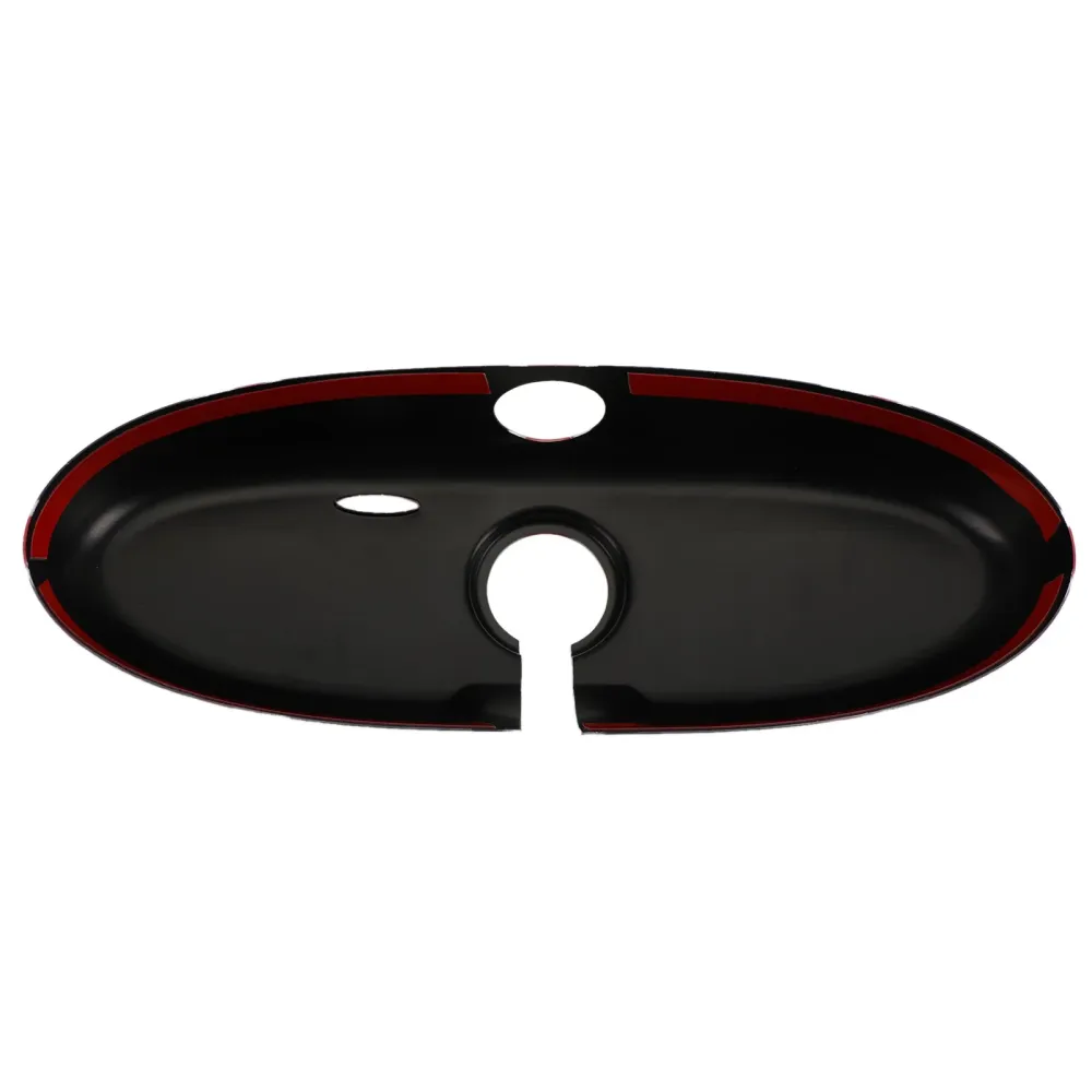 Union Jack UK Flag Back View Mirror Cover Mini Cooper R55 R56 R57 Svart/rødt