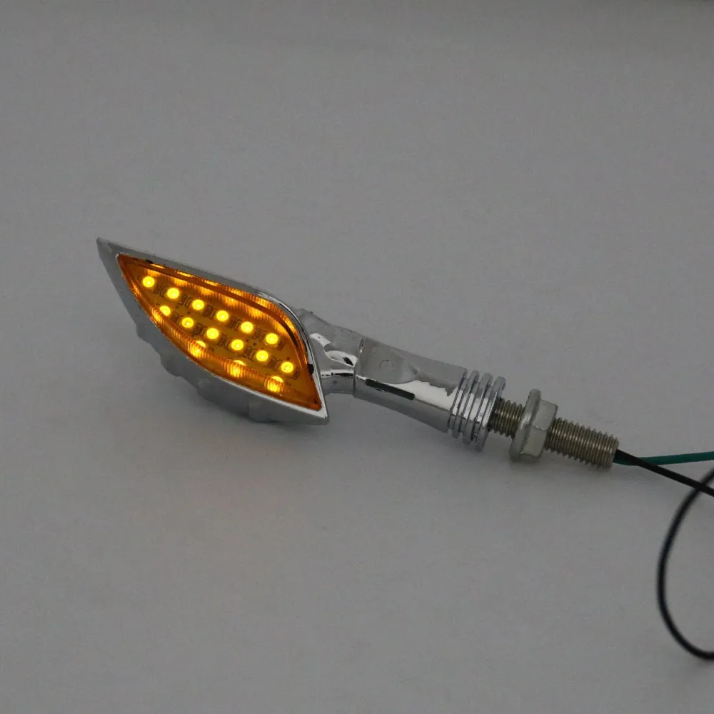 Universal Skeleton Hand LED blinklys Blinker Indikator 3 Farge generisk