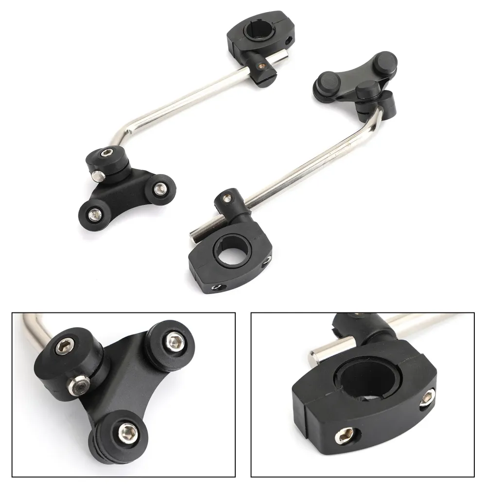 7/8" 22 mm universal vindskjermbrakett standard styreklemme vindskjermmontering generisk