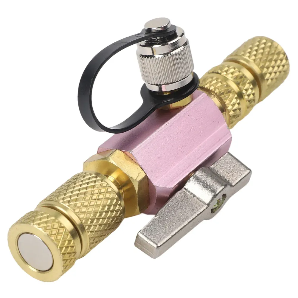 Vacuum-Rated Valve Core Removal Tool R410A, 5/16 Female Flare, 1/4 Male