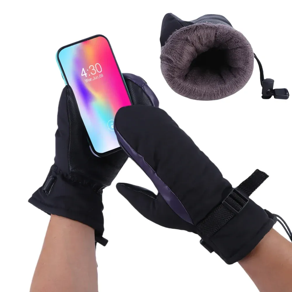 VAKIND USB Heated Gloves Waterproof Thermal Winter Skiing