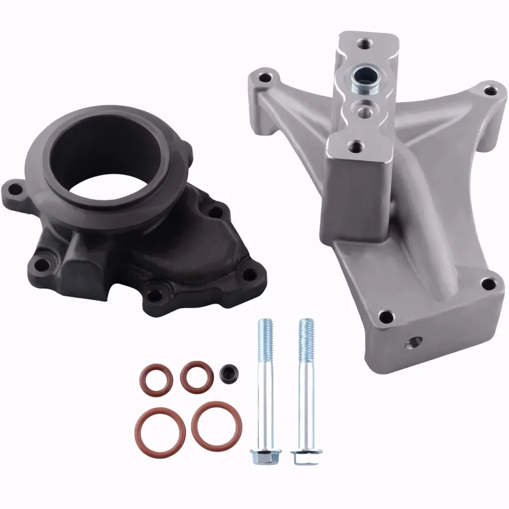 Ventilsett uten EBP Ford 1999.5-2003 7.3L Powerstroke Diesel Turbo-sokkel + bolter & Eksoshus