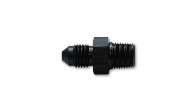Vibrant -4 to 1/16in NPT Straight Adapter Fittings - Aluminum