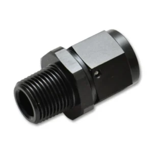 Vibrant -12AN to 3/4in NPT Female Swivel Straight Adapter Fitting