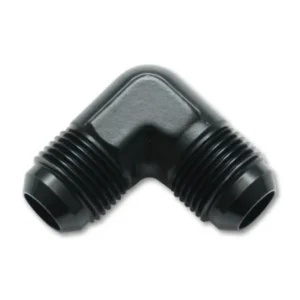 Vibrant -12AN 90deg Flare Union Fitting - Aluminum