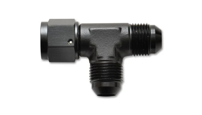 Vibrant -16AN Tee Fitting Female -16AN Swivel