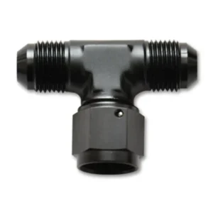 Vibrant -16AN Tee Fitting Female -16AN Swivel On Side