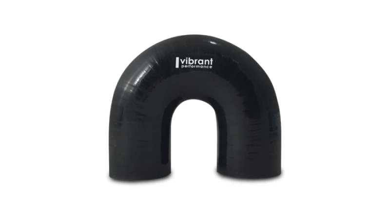 Vibrant 180 Degree Elbow 2.25in ID x 5.875in Leg Length Silicone Hose Coupler