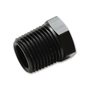 Vibrant 1/8in NPT Socket Pipe Plugs - Aluminum