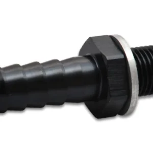Vibrant 18mm x 1.5 Metric to 3/4in Barb Fitting - Aluminum