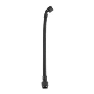 Vibrant 24in PTFE Hose Assy w/8AN Female Fittings Straight/45 Deg