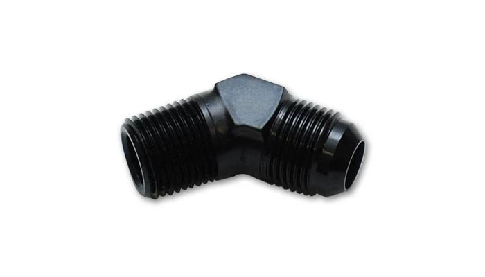 Vibrant -3AN to -3AN Straight Union Adapter Fitting - Aluminum