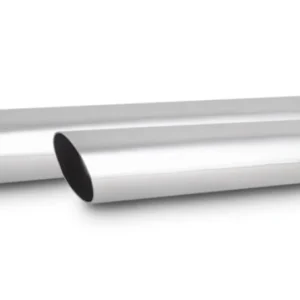 Vibrant 3in Round SS Truck/SUV Exhaust Tip (Single Wall Angle Cut) - 2.5in inlet 18in long