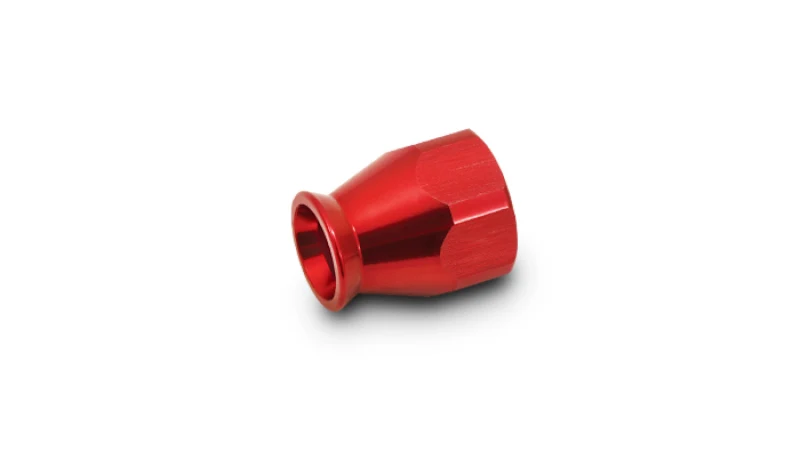 Vibrant -4AN Hose End Socket PTFE Hose Ends - Red