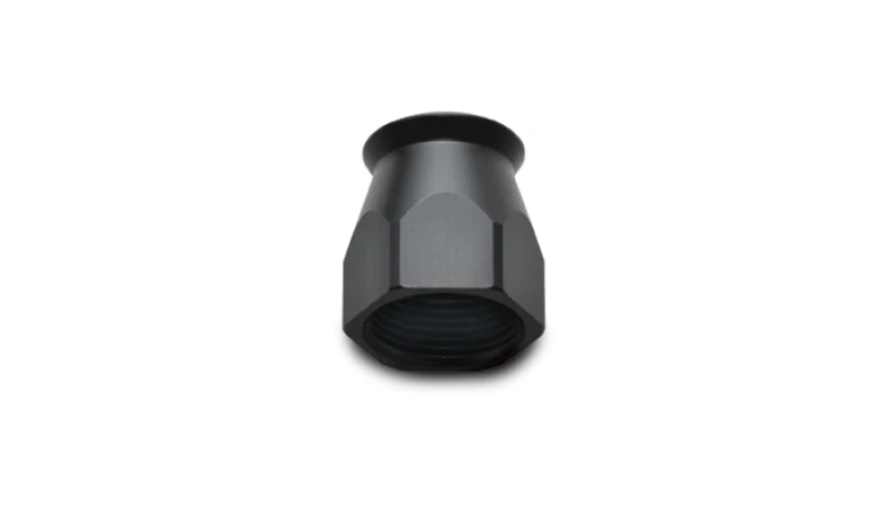 Vibrant -6AN Hose End Socket PTFE Hose Ends - Black