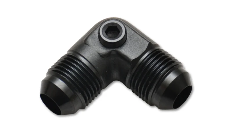 Vibrant -8AN to -8AN Male 90 Degree Union Adapter Fitting 1/8in NPT Port
